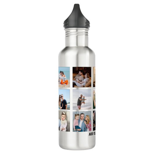 Create Your Own 15 Sqaure Photo Collage Waterfles (Links)