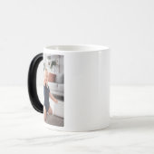 Create Your Own 15oz Two Tone Coffee Mug Magische Mok (Voorkant links)