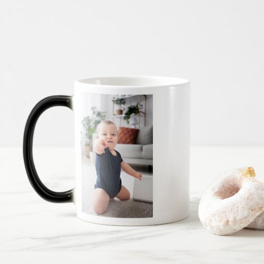Create Your Own 15oz Two Tone Coffee Mug Magische Mok (Met donut)