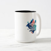 Create Your Own 15oz Two Tone Coffee Mug Tweekleurige Koffiemok (Voorkant rechts)