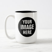 Create Your Own 15oz Two Tone Coffee Mug Tweekleurige Koffiemok (Links)