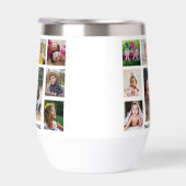 Create Your Own 18 Photo Collage Family Quote Name (Rechts)