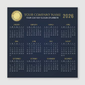 Create Your Own 2026 Company Calendar | Magnet (Voorkant)