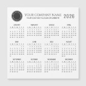 Create Your Own 2026 Company Calendar | Magnet (Voorkant)