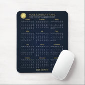 Create Your Own 2026 Company Calendar | Mousepad Muismat (Met muis)