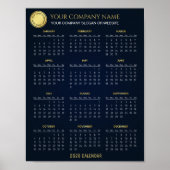 Create Your Own 2026 Company Calendar |  Poster (Voorkant)
