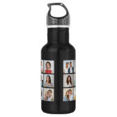 Create Your Own 21 Photo Collage  Waterfles (Achterkant)