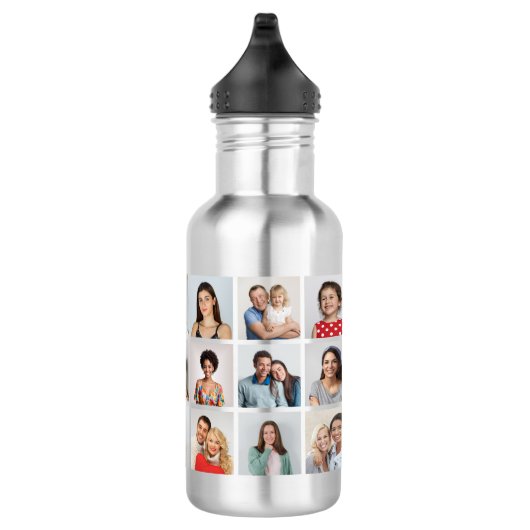 Create Your Own 21 Photo Collage  Waterfles (Rechts)