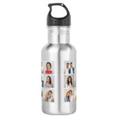 Create Your Own 21 Photo Collage  Waterfles (Achterkant)