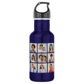 Create Your Own 21 Photo Collage  Waterfles (Voorkant)