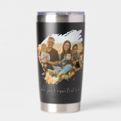 Create Your Own 2 Photo Geïsoleerde Drinkbeker (Voorkant)