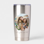 Create Your Own 2 Photo Geïsoleerde Drinkbeker (Voorkant)