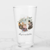 Create Your Own 2 Photo Glas (Achterkant)