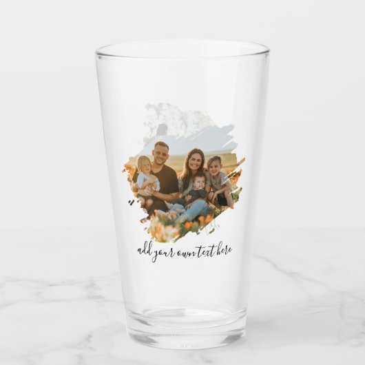 Create Your Own 2 Photo Glas (Voorkant)