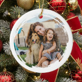 Create Your Own 2 Photo Keramisch Ornament
