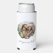 Create Your Own 2 Photo Seltzer Blikjeskoeler (Seltzer Voorkant)