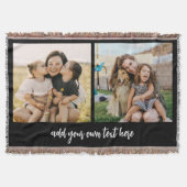 Create Your Own 2 Photo With Text Deken (Voorkant)