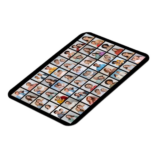 Create Your Own 48 Photo Collage Flexible Magneet (Linkerzijde)
