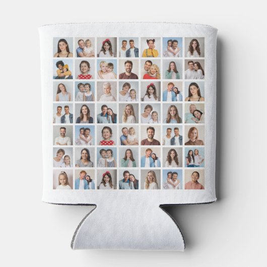 Create Your Own 49 Photo Collage Blikjeskoeler (Achterkant)