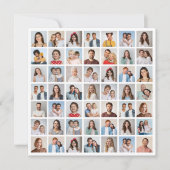 Create Your Own 49 Photo Collage Greeting Kaart (Voorkant)