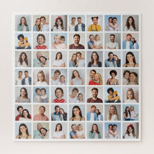 Create Your Own 49 Photo Collage Legpuzzel (Verticaal)