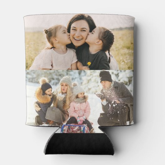 Create Your Own 4 Photo Collage Blikjeskoeler (Achterkant)