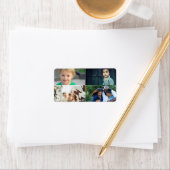 Create Your Own 4 Photo Collage Etiket (Insitu)