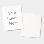 Verticaal Badge (Voor- en achterkant)