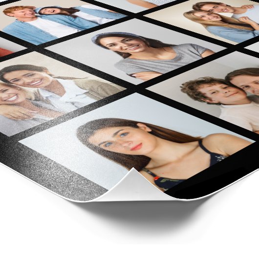 Create Your Own 54 Photo Collage Photo Enlargement Foto Afdruk (Hoek)