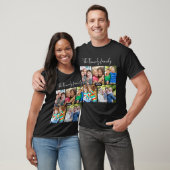 Create Your Own 5 Photo Collage Family Vacation T-shirt (Unisex)
