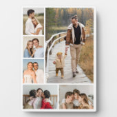 Create Your Own 6 Photo Collage Fotoplaat (voorkant)