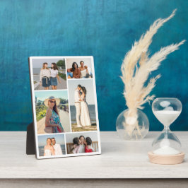 Create Your Own 6 Photo Collage Fotoplaat