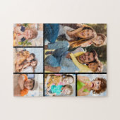 Create Your own 6 Photo Collage Gift Simple Easy Legpuzzel (Horizontaal)