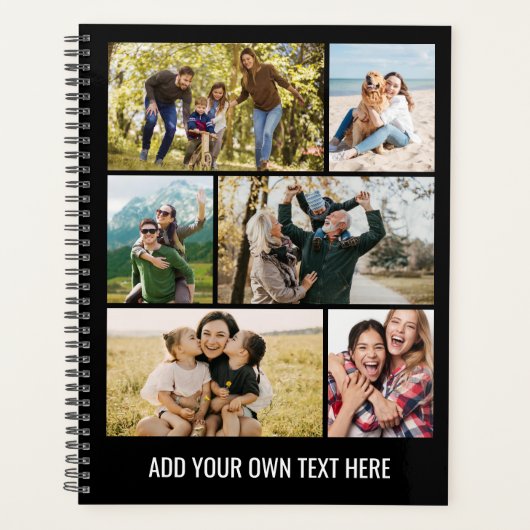 Create Your Own 6 Photo Collage Planner (Voorkant)