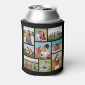 Create Your Own 9 Photo Collage Blikjeskoeler (Blikje Achterkant)