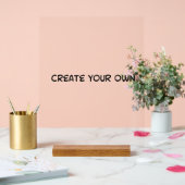 Create your own acryl bord (Huwelijk)