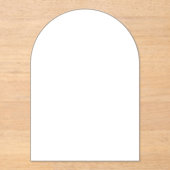  Create Your Own Acryl Uitnodigingen (Voorkant)