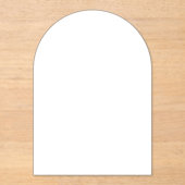  Create Your Own Acryl Uitnodigingen (Voorkant)