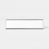 Create Your Own - Add Logo, Name, Title Bureau Naambordje (Voorkant)