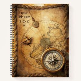 Create Your Own Adventurer Compass Rose Notitieboek