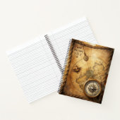 Create Your Own Adventurer Compass Rose Notitieboek (Binnen)