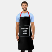 Create Your Own Apron - Customized Logo Design Schort (Gedragen)