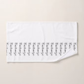 Create your own bad handdoek (Handdoek)