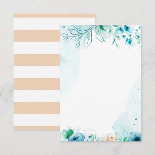 Create your own bedankkaart (Voorkant / Achterkant)