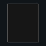 Create Your Own Black Custom Design Holiday Card Flyer<br><div class="desc">Make it uniquely yours with this Black customizable template. Add your own text,  photo,  or artwork to create a personalized gift perfect for birthdays,  weddings,  anniversaries,  or any occasion. Stylish,  versatile,  and timeless in classic black.</div>