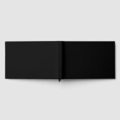 Create Your Own Black Custom Design Holiday Card Gastenboek (Volledig)