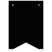 Create Your Own Black Custom Design Holiday Card Vlaggetjes (Derde vlag)