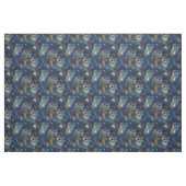 Create Your Own Blue Celestial Owls Stof (Fat Quarter)