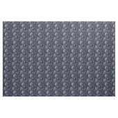 Create Your Own Blue Celestial White Owls Stof (Yard (91,4 cm))