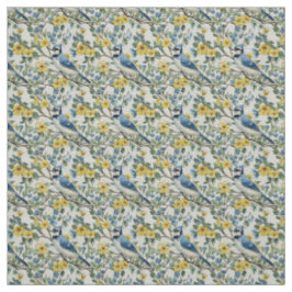 Create Your Own Blue Jays Yellow Flowers Stof